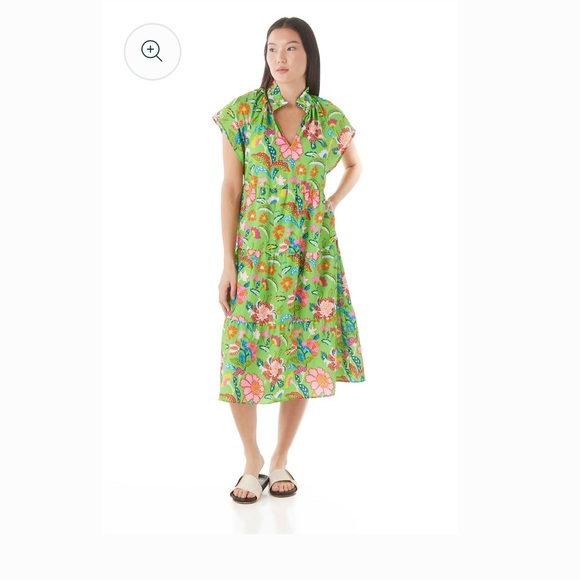 CROSBY by Mollie Burch Dresses & Skirts - Crosby floral midi dress size large